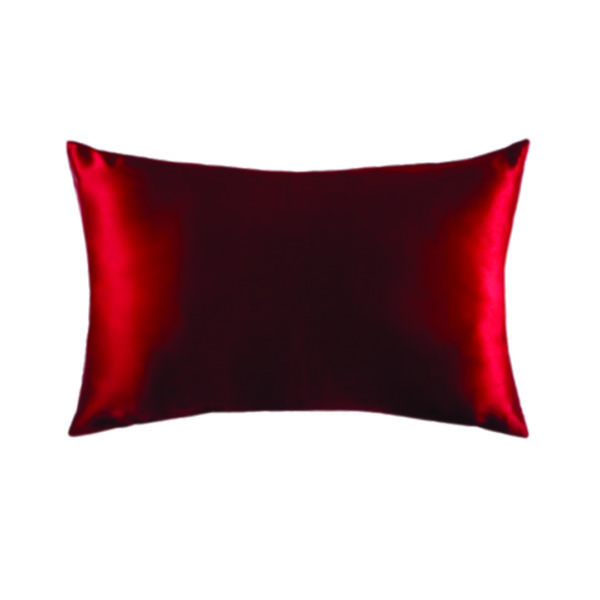  KaJo Silky Satin Pillowcase - wine Red