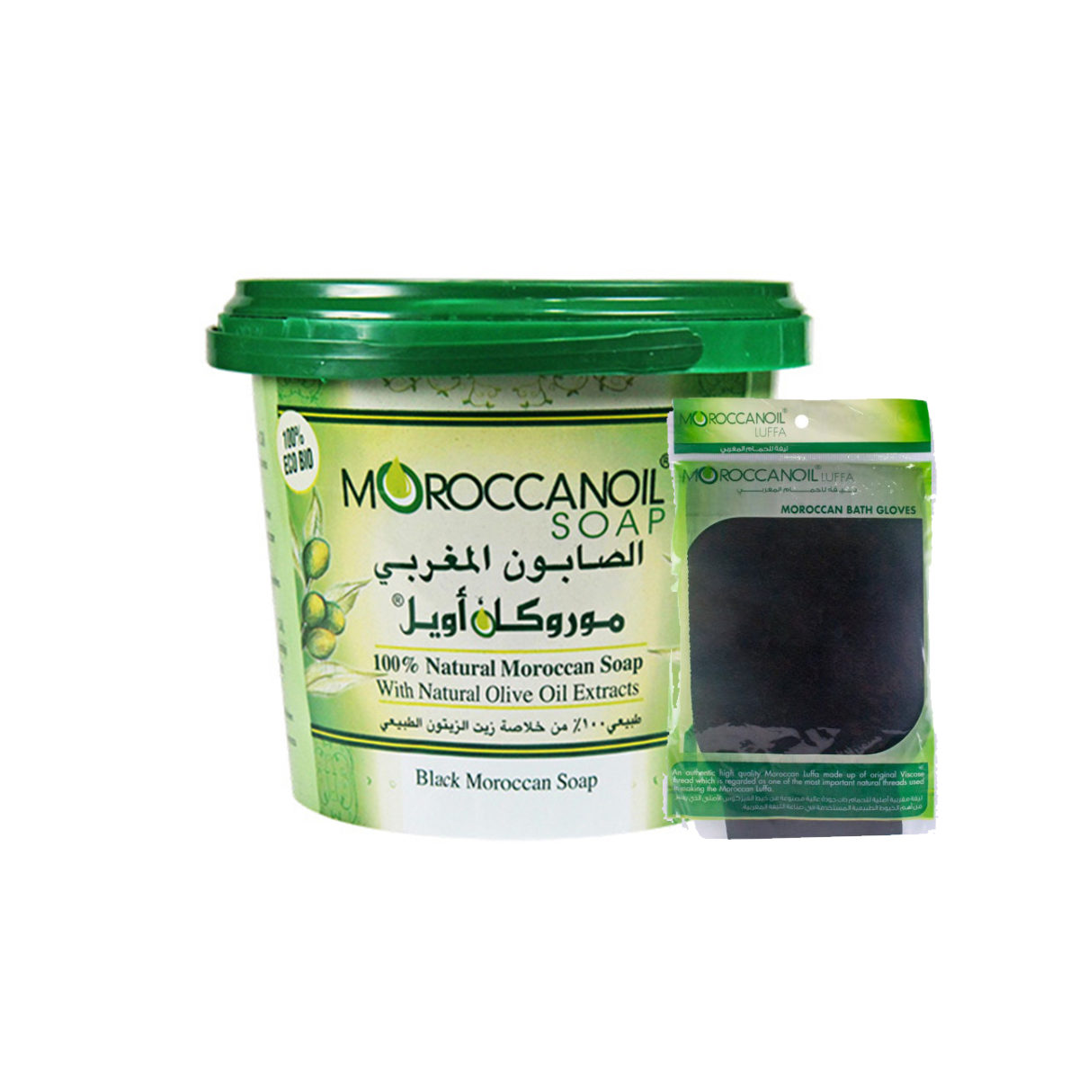 Morrocanoil - Morrocan Soap with Natural olive oil extracts And luffa
