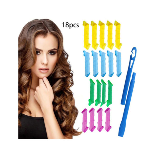 Hair rollers- 18pcs
