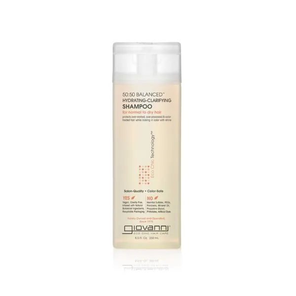 Giovanni - 50:50 Balanced Hydrating Clarifying Shampoo Ohmykajo curly hair care, hair loss treatment, curly hair products