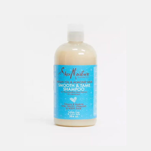 SheaMoisture - Argan Oil & Almond Milk Shampoo SheaMoisture - شامبو زيت الارجان وحليب اللوز