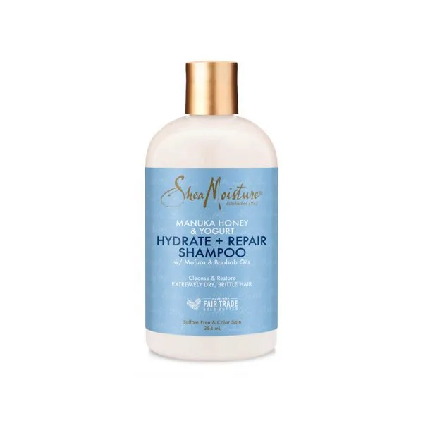 SheaMoisture - Manuka Honey And Yogurt Shampoo Ohmykajo curly hair care, hair loss treatment, curly hair products