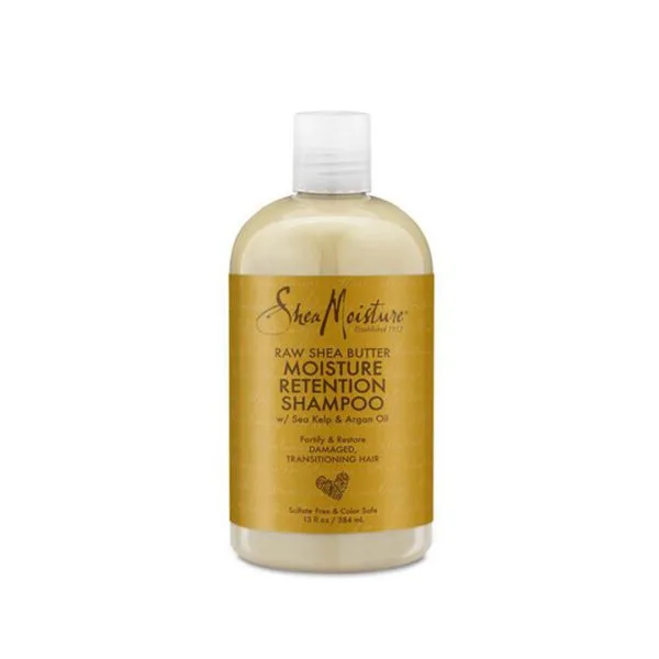 SheaMoisture - Raw shea Butter Shampoo 384ml Ohmykajo curly hair care, hair loss treatment, curly hair products