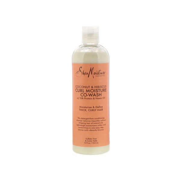 SheaMoisture - Curl Moisture Co-Wash, Coconut & Hibiscus Ohmykajo curly hair care, hair loss treatment, curly hair products