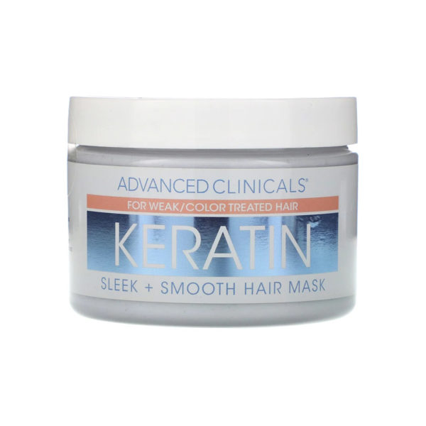 Advanced Clinicals - Keratin, Sleek + Smooth Hair Mask