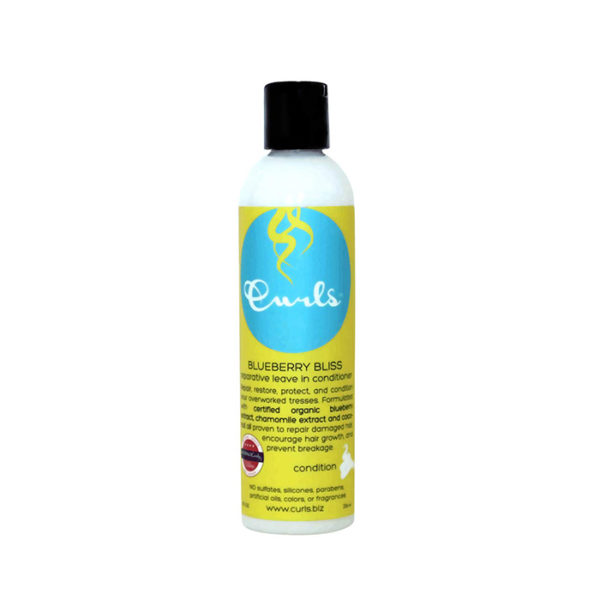 Curls - blueberry bliss leave in conditioner Ohmykajo curly hair care, hair loss treatment, curly hair products
