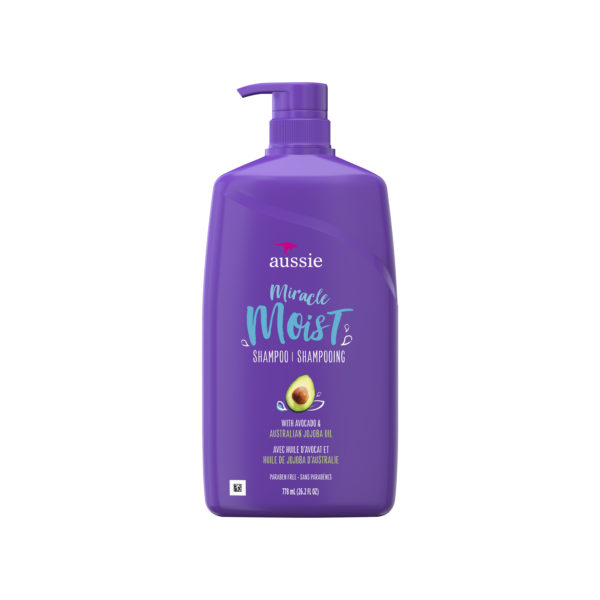 Aussie – Miracle Moist, Shampoo, with Avocado & Australian Jojoba Oil Ohmykajo curly hair care, hair loss treatment, curly hair products