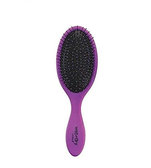 Ohmykajo curly hair care, hair loss treatment, curly hair products Cala - Wet-n-dry pink hair brush