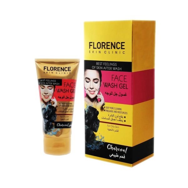 Florence - Face Wash Gel with charcoal extract