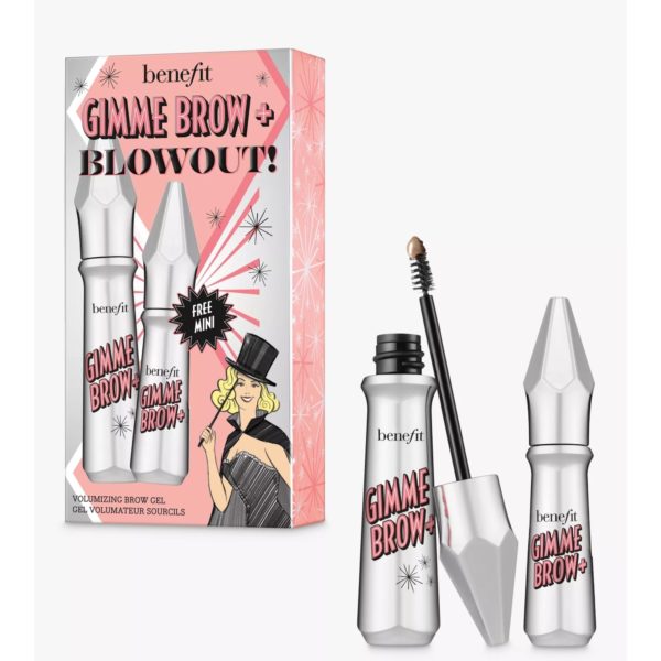 Benefit - Gimme Brow+ Blowout! Eyebrow Gel Duo - 5 Cool black Brown