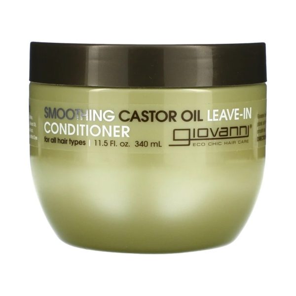 Giovanni - Smoothing Castor Oil Leave-In Conditioner, For All Hair Types