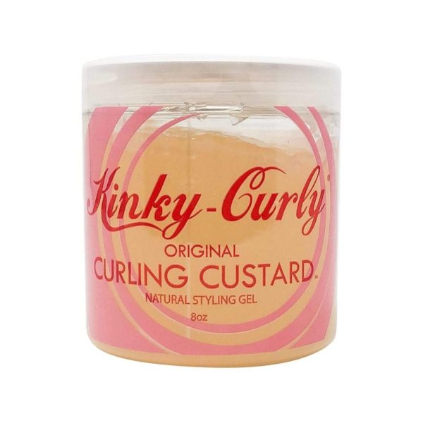 Kinky Curly - Custered Natural styling Gel 8oz Ohmykajo curly hair care, hair loss treatment, curly hair products
