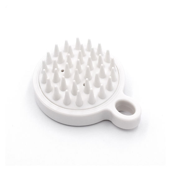 Shampoo and Scalp Massage Silicone Brush Ohmykajo curly hair care, hair loss treatment, curly hair products Shampoo and Scalp Massage Silicone Brush