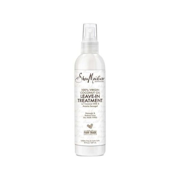 Sheamoisture - 100% virgin coconu oil leave in treatment Ohmykajo curly hair care, hair loss treatment, curly hair products