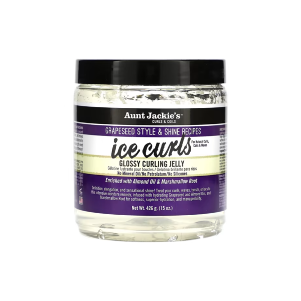 Aunt Jackie's - Ice Curls, Glossy Curling Jelly Ohmykajo curly hair care, hair loss treatment, curly hair products Aunt Jackie's - Quench Moisture Intensive Leave-In Conditioner