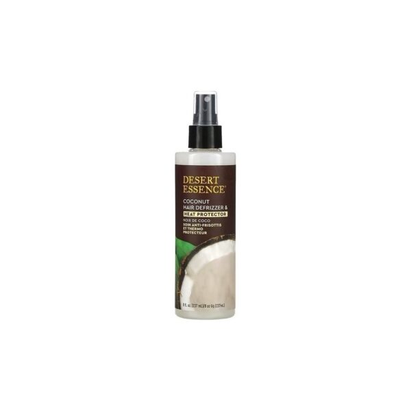 Desert Essence - Coconut Hair Defrizzer & Heat Protector Sheamoisture - كريم ليف ان فك التشابك للمسامية المنخفضة
