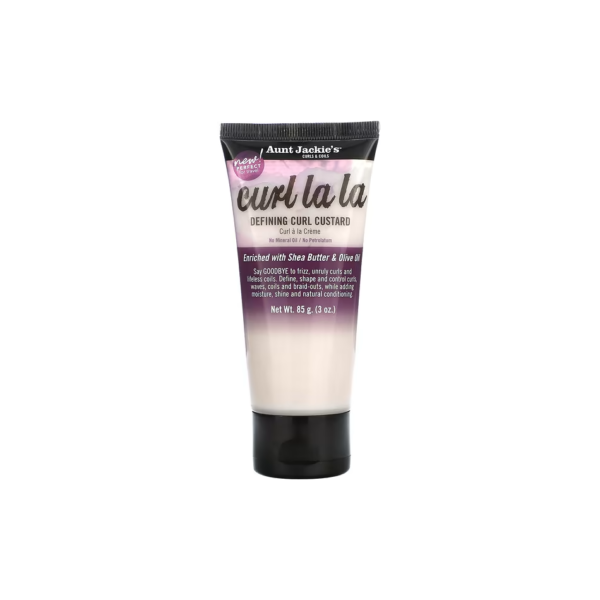 Aunt Jackie's - Curl La La Defining Curl Custard Ohmykajo curly hair care, hair loss treatment, curly hair products Aunt Jackie's - Quench Moisture Intensive Leave-In Conditioner