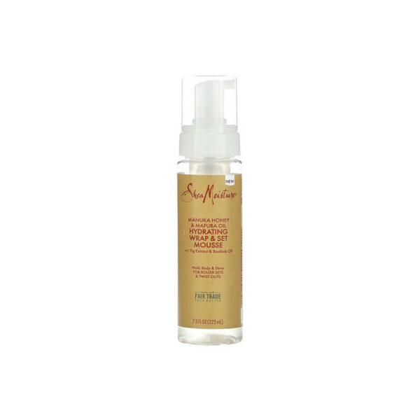 SheaMoisture - Hydrating Wrap and Set Mousse Ohmykajo curly hair care, hair loss treatment, curly hair products