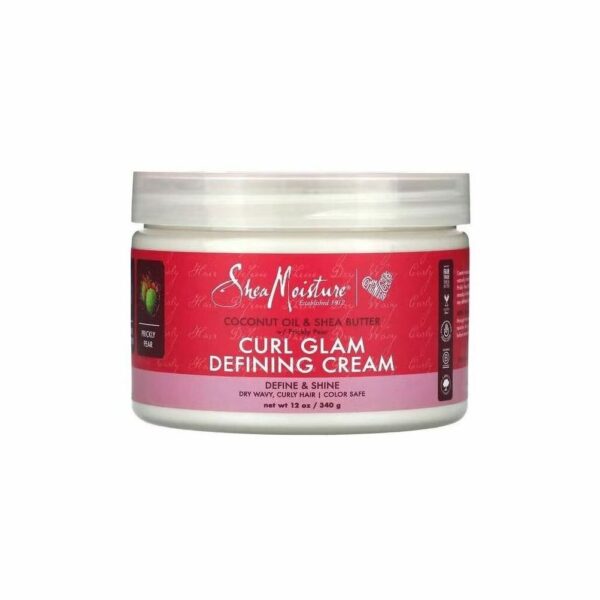 SheaMoisture - Curl Glam Defining Cream for Dry Wavy and Curly Hair Ohmykajo curly hair care, hair loss treatment, curly hair products