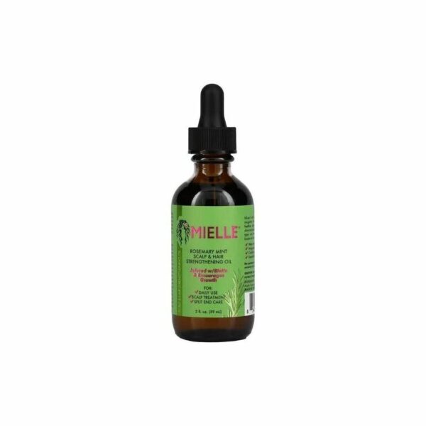 Mielle - Scalp and Hair Strengthening Oil Ohmykajo curly hair care, hair loss treatment, curly hair products