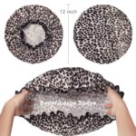 Ohmykajo curly hair care, hair loss treatment, curly hair products Reusable double layer Shower Cap