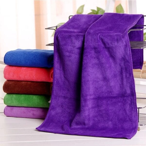 Ohmykajo Rectangular Microfiber Towel Ohmykajo curly hair care, hair loss treatment, curly hair products