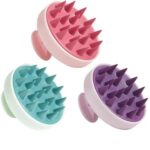 Ohmykajo curly hair care, hair loss treatment, curly hair products Silicone Scalp Massager Shampoo Brush