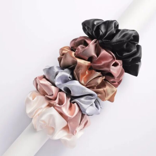 Silky Satin Hair Scrunchie Curly Hair Care Online Store - Home - OhMyKajo